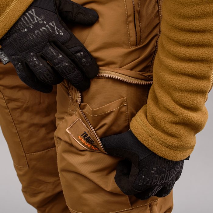 Комплект мілітарі "TRAVEL DEFENCE" 3 в 1 COYOTE (Таслан + Мікрофліс) - Зображення 17