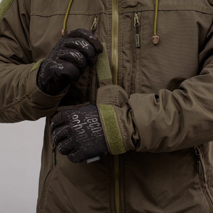 Комплект мілітарі "TRAVEL DEFENCE" 3 в 1 DARK OLIVE (Таслан + Мікрофліс) - Зображення 5