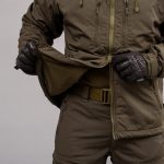 Комплект мілітарі "TRAVEL DEFENCE" 3 в 1 DARK OLIVE (Таслан + Мікрофліс) - Зображення 9