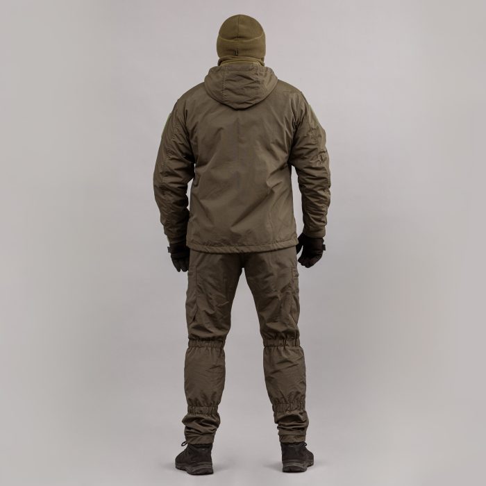 Комплект мілітарі "TRAVEL DEFENCE" 3 в 1 DARK OLIVE (Таслан + Мікрофліс) - Зображення 3