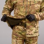 Комплект мілітарі "TRAVEL DEFENCE" 3 в 1 MULTICAM (Таслан + Мікрофліс) - Зображення 9