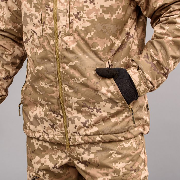 Комплект мілітарі "TRAVEL DEFENCE" 3 в 1 УКРПІКСЕЛЬ ММ14 (Таслан + Мікрофліс) - Зображення 9