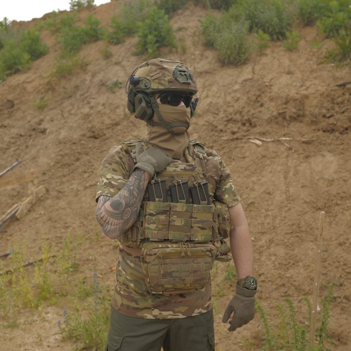 Комплект плитоноска Kiborg GU Gen.2 + 6 підсумків Мультикам - Зображення 7