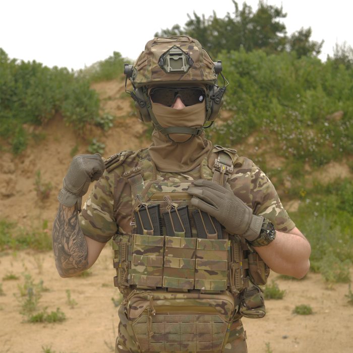 Комплект плитоноска Kiborg GU Gen.2 + 6 підсумків Мультикам - Зображення 8