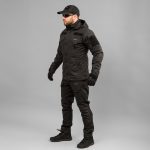 Комплект тактичний "ANTITERROR II" BLACK (Мембрана + Rip-Stop Стрейч) - Зображення 2