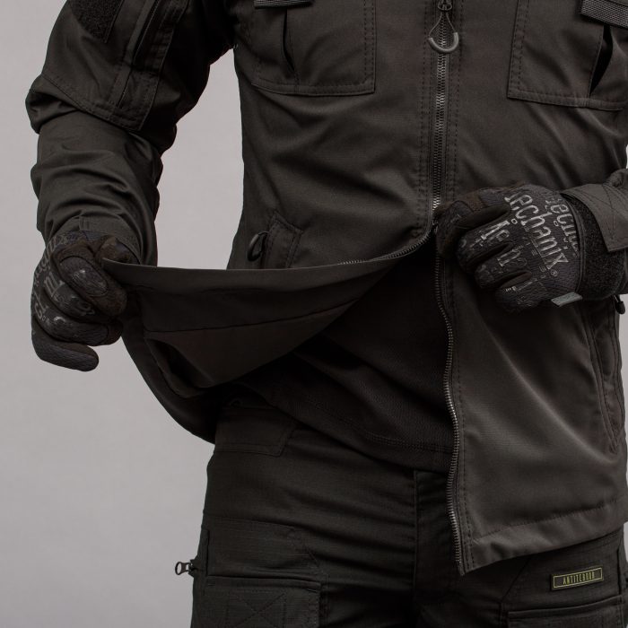 Комплект тактичний "ANTITERROR II" BLACK (Мембрана + Rip-Stop Стрейч) - Зображення 9