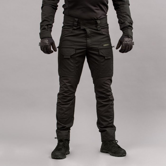 Комплект тактичний "ANTITERROR II" BLACK (Мембрана + Rip-Stop Стрейч) - Зображення 14