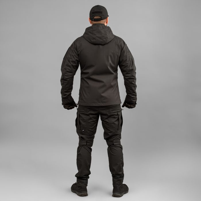 Комплект тактичний "ANTITERROR II" BLACK (Мембрана + Rip-Stop Стрейч) - Зображення 3