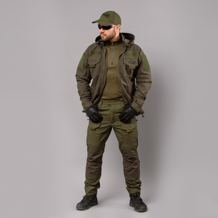 Комплект тактичний "ANTITERROR II" OLIVE (Мембрана + Rip-Stop Стрейч) - Зображення 18