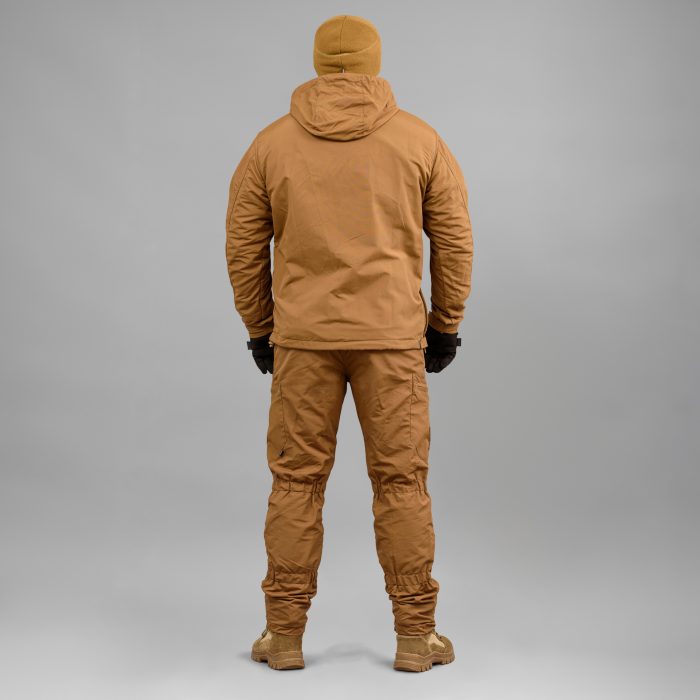 Комплект "TRAVEL DEFENCE" 3 в 1 АНОРАК COYOTE (Таслан + Мікрофліс) - Зображення 3