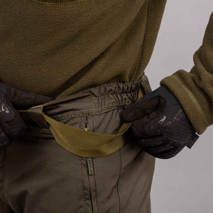 Комплект "TRAVEL DEFENCE" 3 в 1 АНОРАК DARK OLIVE (Таслан + Мікрофліс) - Зображення 15