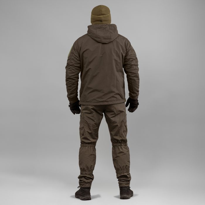 Комплект "TRAVEL DEFENCE" 3 в 1 АНОРАК DARK OLIVE (Таслан + Мікрофліс) - Зображення 3