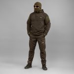 Комплект "TRAVEL DEFENCE" 3 в 1 АНОРАК DARK OLIVE (Таслан + Мікрофліс) - Зображення 2