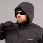 Комплект "TRAVEL DEFENCE" АНОРАК BLACK 2 в 1 (Таслан + Мікрофліс) - Зображення 9