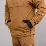 Комплект "TRAVEL DEFENCE" АНОРАК COYOTE 2 в 1 (Таслан + Мікрофліс) - Зображення 6