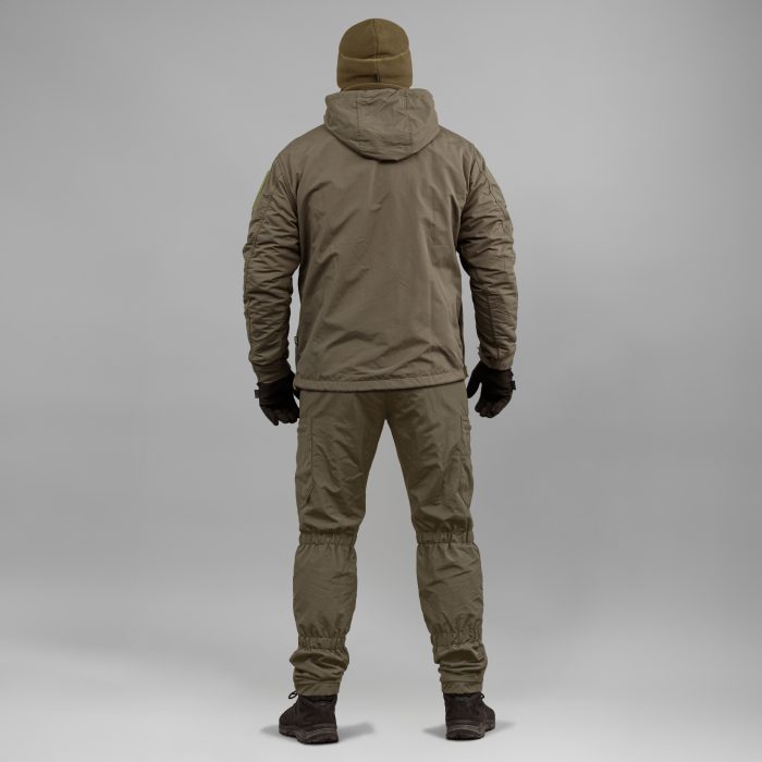 Комплект "TRAVEL DEFENCE" АНОРАК OLIVE 2 в 1 (Таслан + Мікрофліс) - Зображення 2