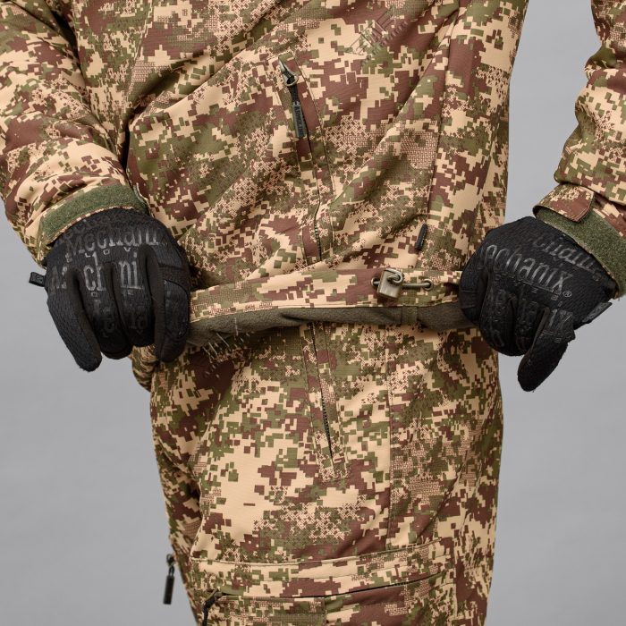 Комплект "TRAVEL DEFENCE" АНОРАК ХИЖАК ПІКСЕЛЬ 2 в 1 (Таслан + Мікрофліс) - Зображення 8