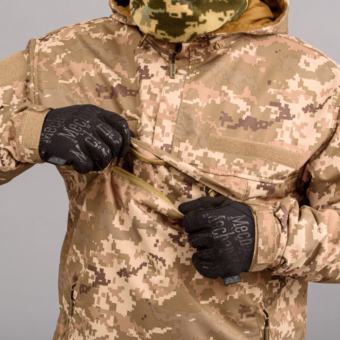 Комплект "TRAVEL DEFENCE" АНОРАК УКРПІКСЕЛЬ ММ14 2 в 1 (Таслан + Мікрофліс) - Зображення 4