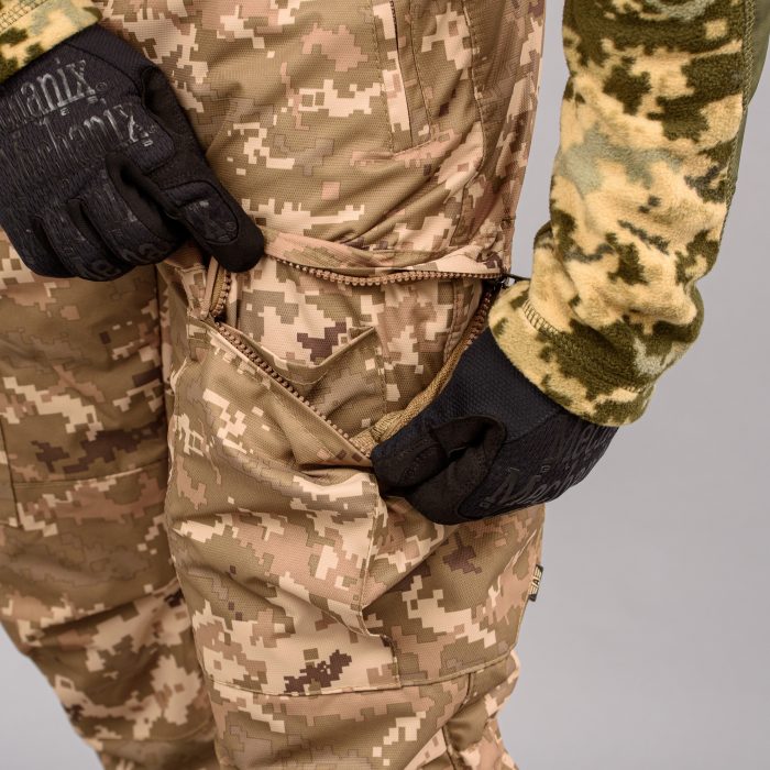 Комплект "TRAVEL DEFENCE" АНОРАК УКРПІКСЕЛЬ ММ14 2 в 1 (Таслан + Мікрофліс) - Зображення 15