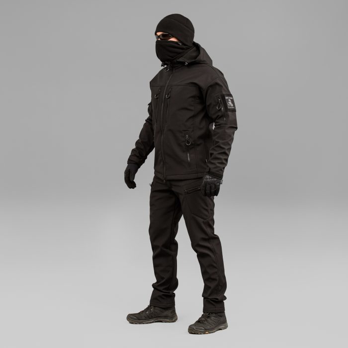 Комплект "URBAN SCOUT" BLACK (SoftShell) - Зображення 2