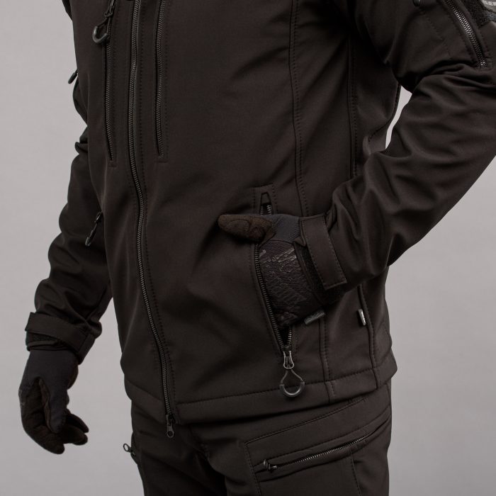 Комплект "URBAN SCOUT" BLACK (SoftShell) - Зображення 9