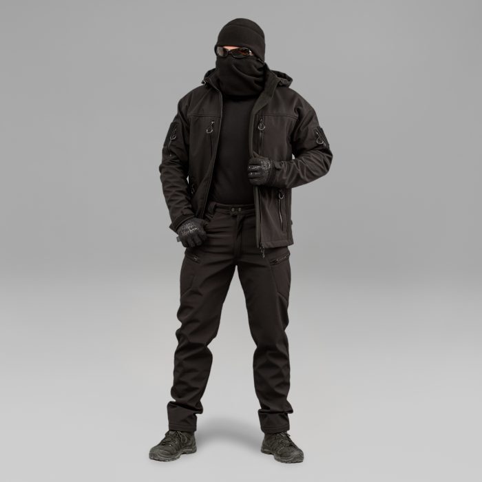 Комплект "URBAN SCOUT" BLACK (SoftShell) - Зображення 4