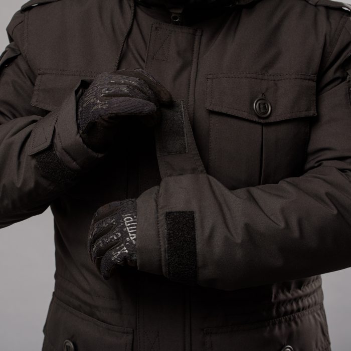 Комплект зимовий ВВЗ "RAPTOR-III" BLACK (Мембрана + Синтепон + Фліс) - Зображення 8