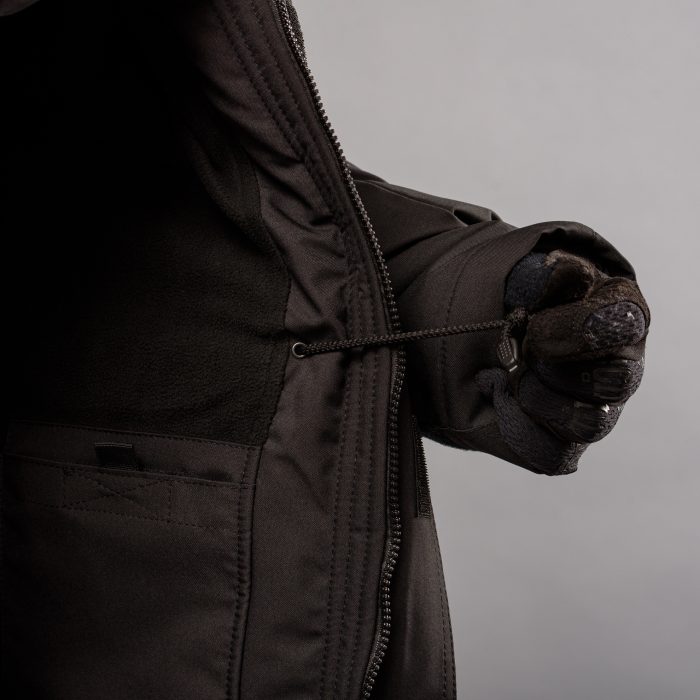 Комплект зимовий ВВЗ "RAPTOR-III" BLACK (Мембрана + Синтепон + Фліс) - Зображення 11