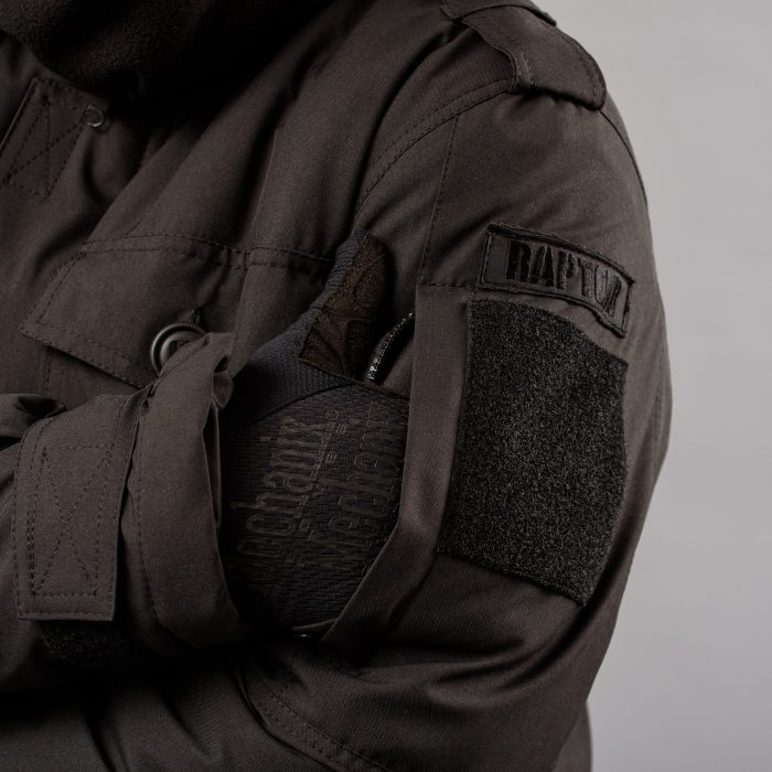 Комплект зимовий ВВЗ "RAPTOR-III" BLACK (Мембрана + Синтепон + Фліс) - Зображення 7