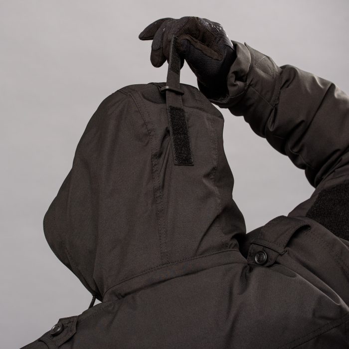 Комплект зимовий ВВЗ "RAPTOR-III" BLACK (Мембрана + Синтепон + Фліс) - Зображення 13