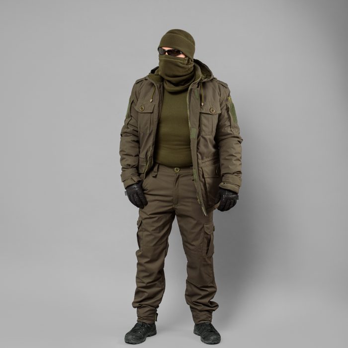Комплект зимовий ВВЗ "RAPTOR-III" OLIVE (Мембрана + Синтепон + Фліс) - Зображення 4