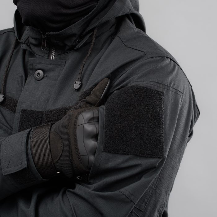 Костюм польовий "CRUSADER" BLACK (Rip-Stop) - Зображення 7