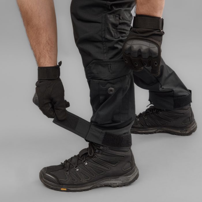 Костюм польовий "CRUSADER" BLACK (Rip-Stop) - Зображення 16