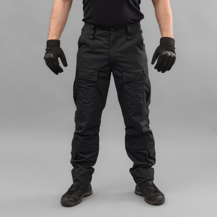 Костюм польовий "CRUSADER" BLACK (Rip-Stop) - Зображення 10