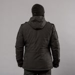 Куртка бушлат зимова "RAPTOR-3" ВВЗ BLACK (Мембрана + Синтепон + Фліс) - Зображення 3