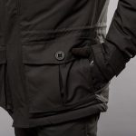 Куртка бушлат зимова "RAPTOR-3" ВВЗ BLACK (Мембрана + Синтепон + Фліс) - Зображення 8