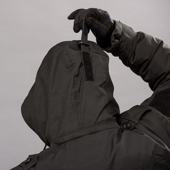 Куртка бушлат зимова "RAPTOR-3" ВВЗ BLACK (Мембрана + Синтепон + Фліс) - Зображення 13