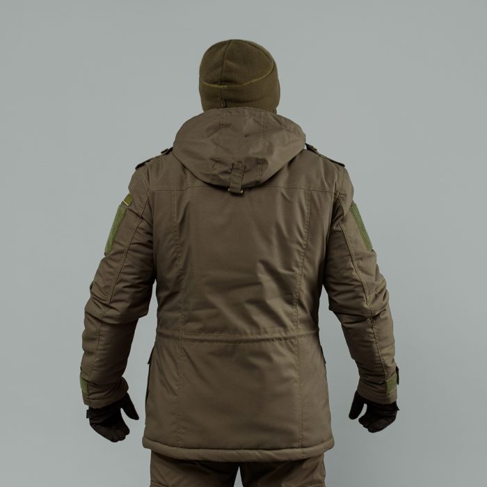 Куртка бушлат зимова "RAPTOR-3" ВВЗ OLIVE (Мембрана + Синтепон + Фліс) - Зображення 3