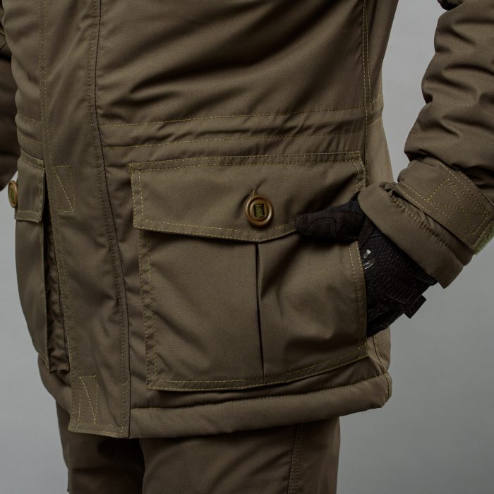 Куртка бушлат зимова "RAPTOR-3" ВВЗ OLIVE (Мембрана + Синтепон + Фліс) - Зображення 8