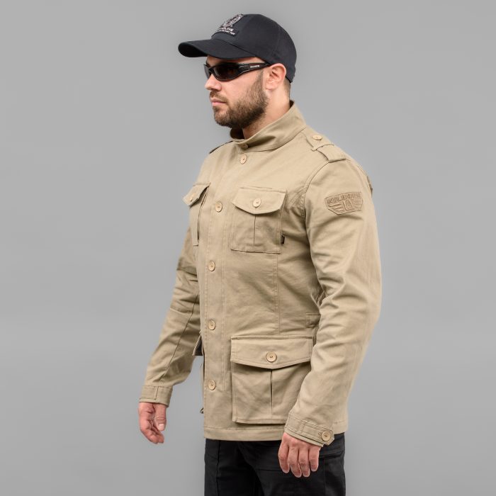 Куртка мілітарі "KILBORN" KHAKI (Джинс) - Зображення 3