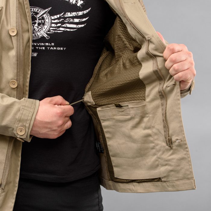 Куртка мілітарі "KILBORN" KHAKI (Джинс) - Зображення 9