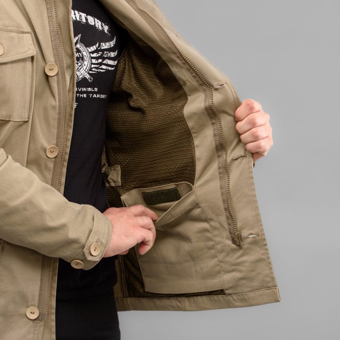 Куртка мілітарі "KILBORN" KHAKI (Джинс) - Зображення 8