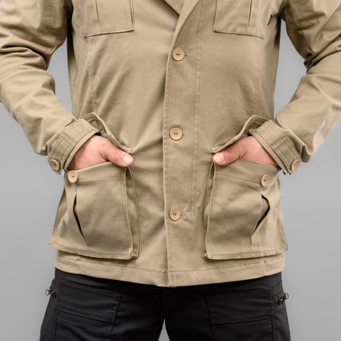 Куртка мілітарі "KILBORN" KHAKI (Джинс) - Зображення 7