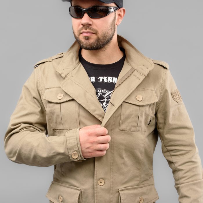 Куртка мілітарі "KILBORN" KHAKI (Джинс) - Зображення 5