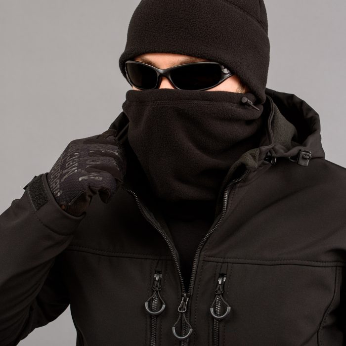 Куртка "URBAN SCOUT" BLACK (SoftShell) - Зображення 4