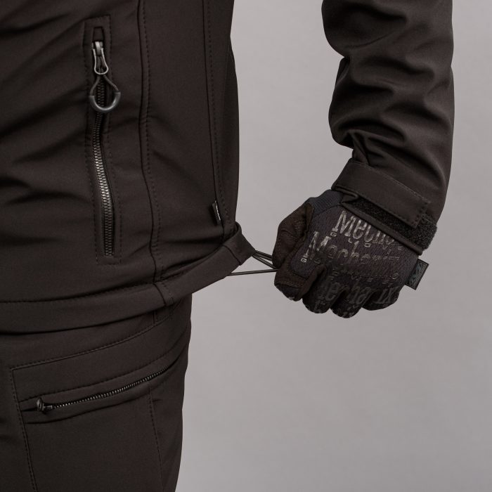 Куртка "URBAN SCOUT" BLACK (SoftShell) - Зображення 9