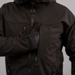 Куртка "URBAN SCOUT" BLACK (SoftShell) - Зображення 5