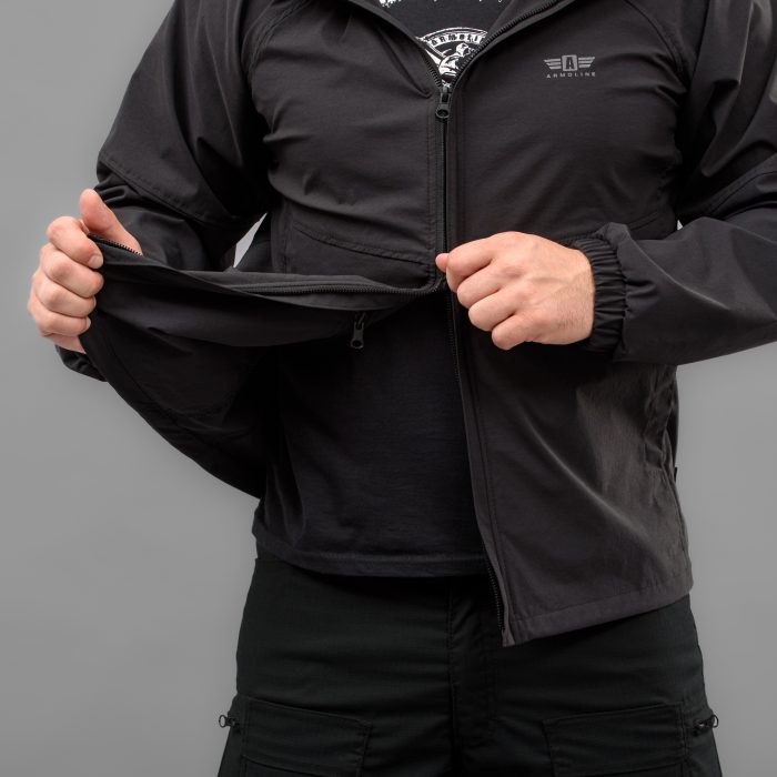 Куртка спортивна "EXTRAVEL" BLACK (2VStretch) - Зображення 7