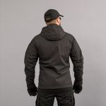 Куртка тактична "ANTITERROR II" BLACK (Мембрана) - Зображення 3