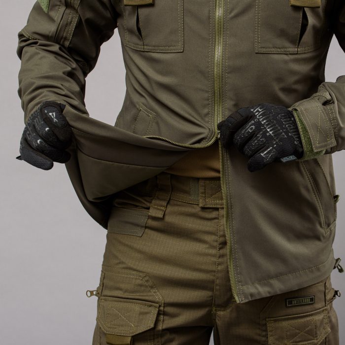 Куртка тактична "ANTITERROR II" OLIVE (Мембрана) - Зображення 8